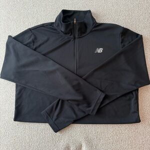New Balance Men’s Black Performance Quarter Zip